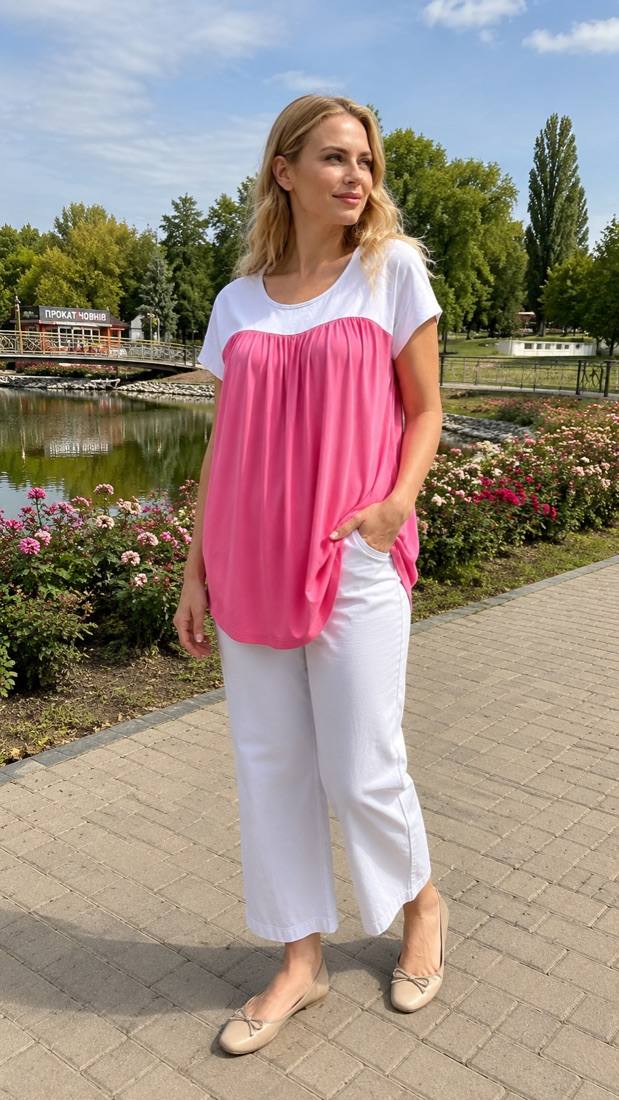 Фото відгуку: пудрова Breeze Tunic