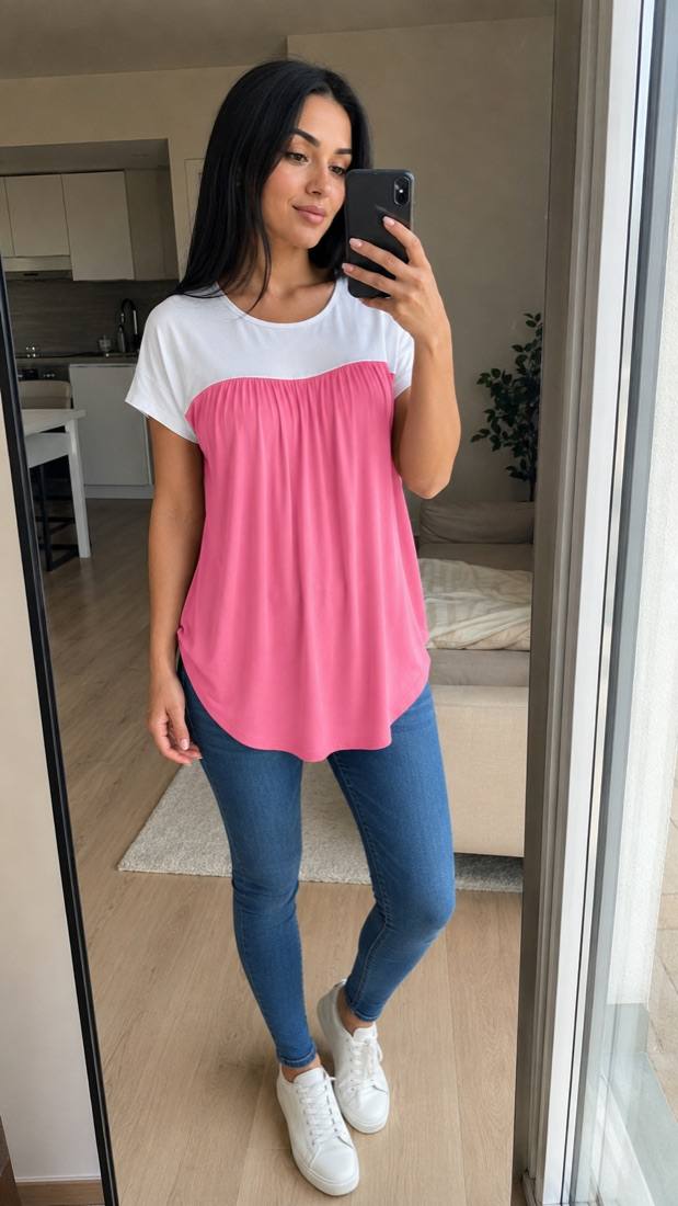 Фото відгуку: пудрова Breeze Tunic