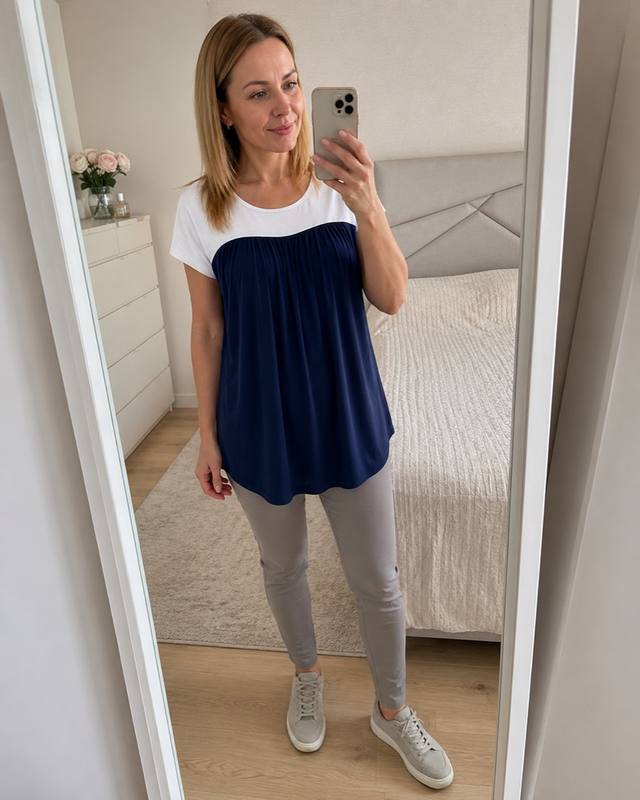 Фото відгуку: темно-синя Breeze Tunic